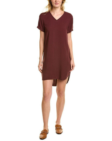 Bella Dahl V Neck Mini Dress Women's Xs