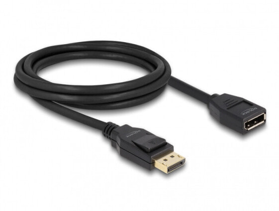 Кабель DisplayPort Delock 2 м - Male - Female 3840 x 2160 пикселей