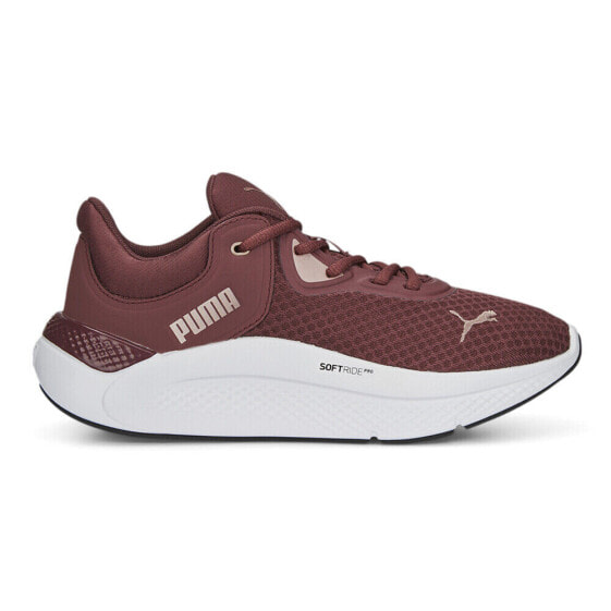 Puma Softride Pro Running Womens Burgundy Sneakers Athletic Shoes 37704507