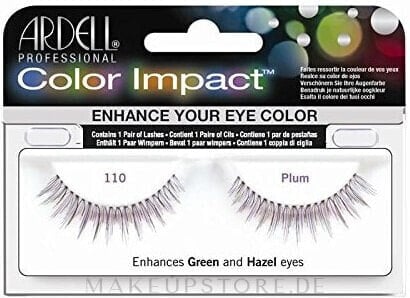 Künstliche Wimpern - Ardell Color Impact Lash 110 Plum