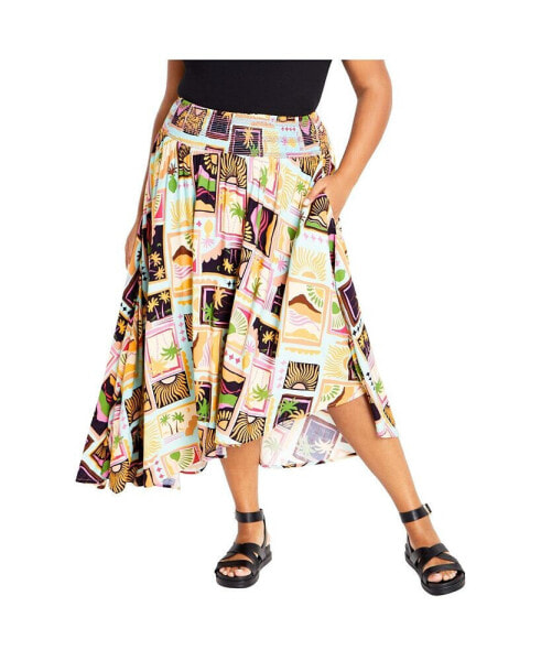 Plus Size Eva Skirt