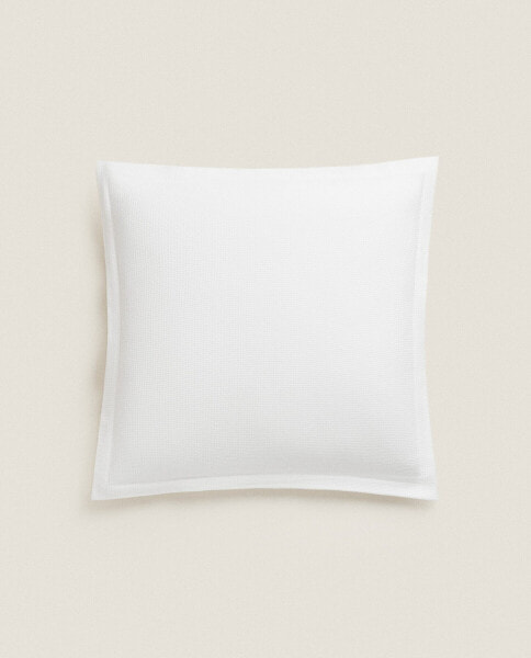 Textured cushion cover