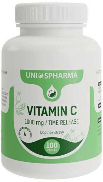 Витамин С 1000 мг Время высвобождения 100 табл.