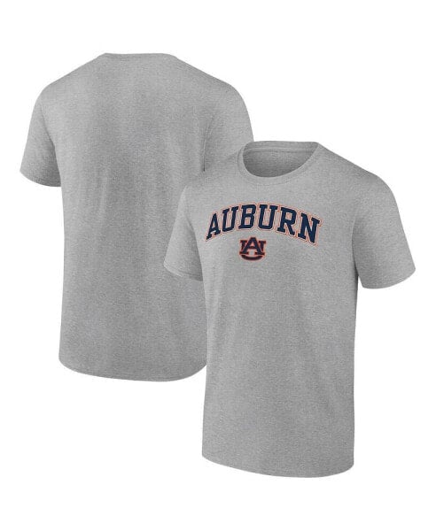 Men's Heather Gray Auburn Tigers Campus T-shirt