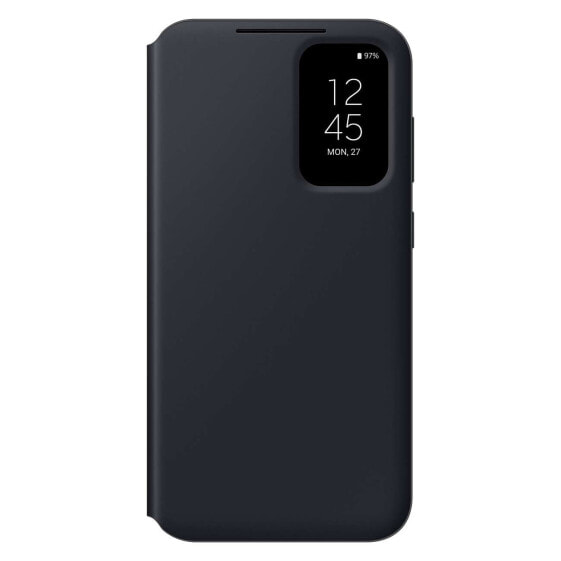Чехол для смартфона Samsung Galaxy S23 FE с карманом на карту Smart View Wallet черный