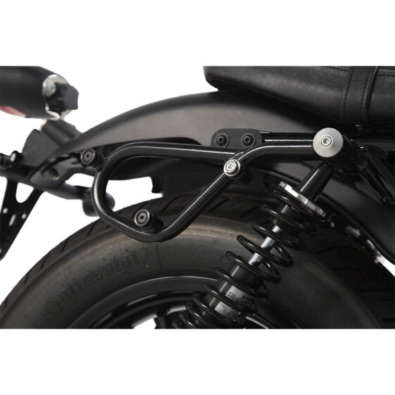 Крепление бокового кофра левое SW-Motech SLC для Moto Guzzi V9 Bobber/Roamer ABS 2016-2019