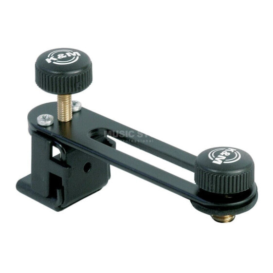 König & Meyer 24035 Microphone Holder for Drums, Black