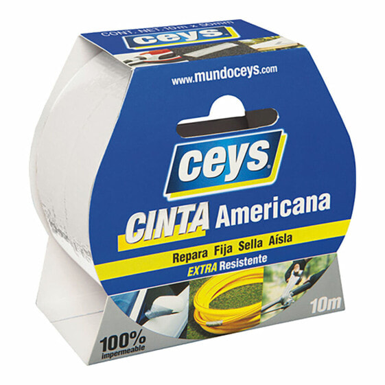 Американская лента Ceys Белый (10 m x 50 mm)