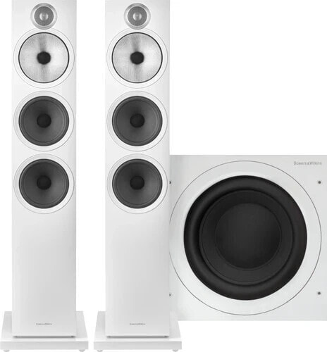 Bowers & Wilkins 603 S3 (per pair) + ASW610 White