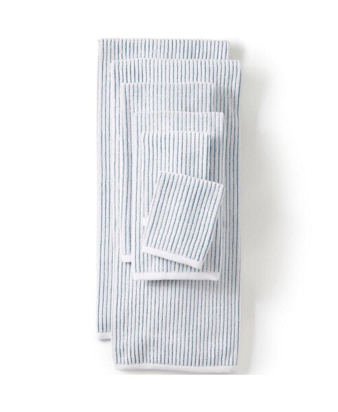 Cotton Textured Stripe Hand Towel