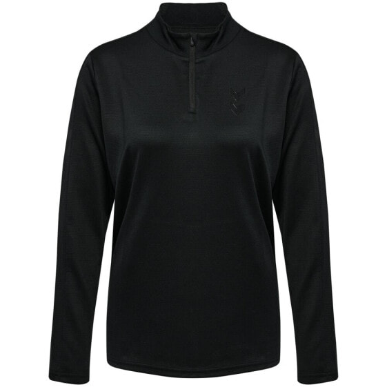 HUMMEL Active PI half zip long sleeve T-shirt