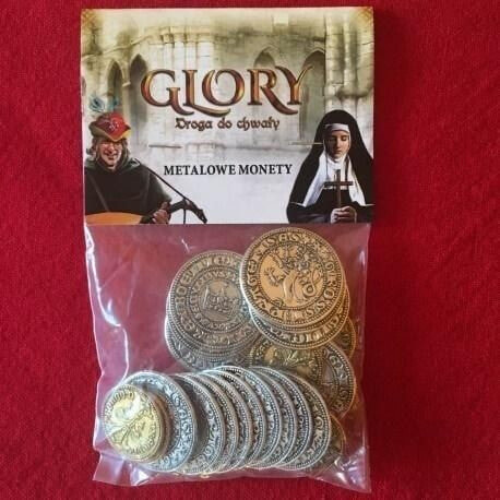 SLOYCA Glory: Droga do Chwały - metalowe monety