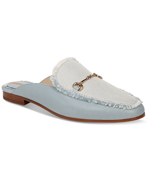 Women's Linnie Frayed Tailored Flat Mules