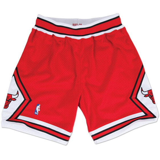 Mens Mitchell & Ness NBA AUTHENTIC ROAD SHORTS - CHICAGO BULLS 97-98