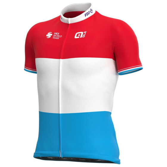 Велосипедная футболка Alé Groupama FDJ 2021 Чемпион Люксембурга Prime.
