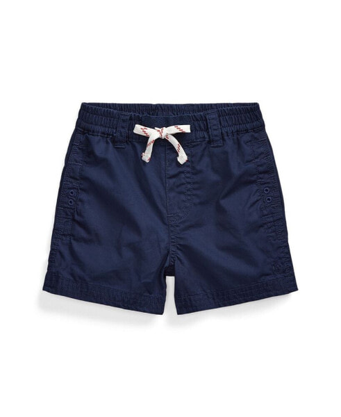 Baby Boys Elastic Waist Chino Shorts