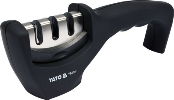 Мусат для ножей и ножниц Yato 3 в 1 (YG-02351)