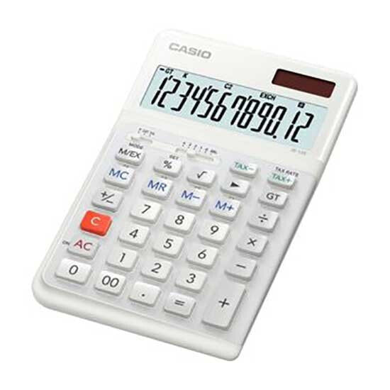 Калькулятор CASIO JE-12E-WE эргономичный