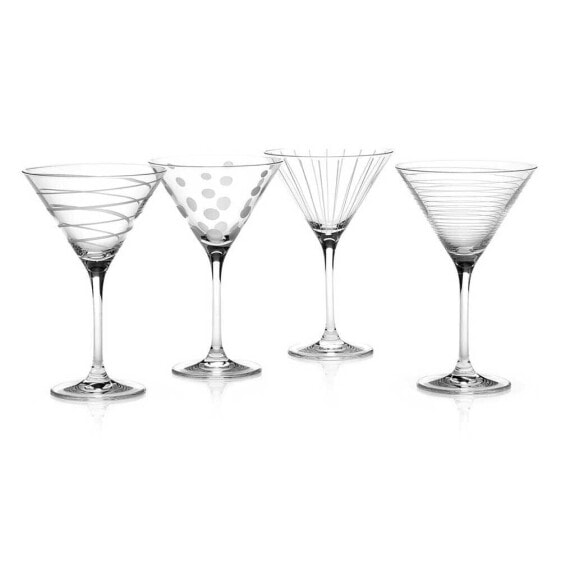 MIKASA Set Of 4 Martini Glasses