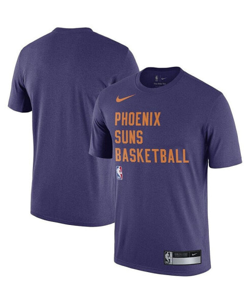 Men's Purple Phoenix Suns 2023 Sideline Legend Performance Practice T-shirt
