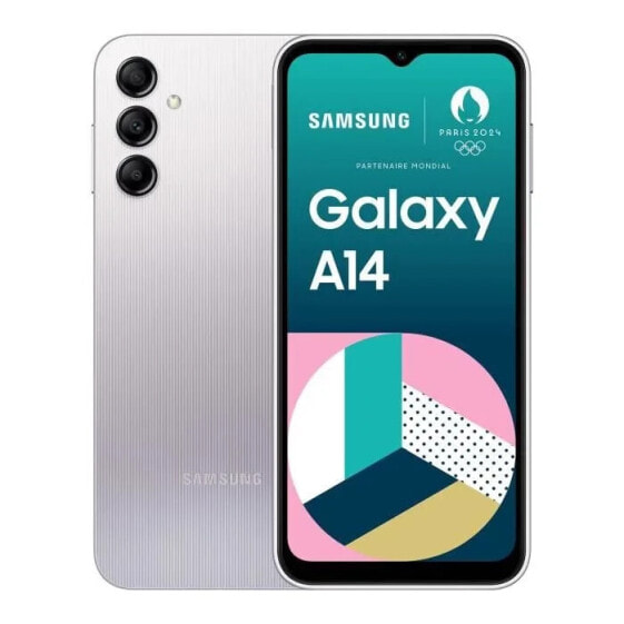 Samsung Galaxy A14 4G Silber 64 GB