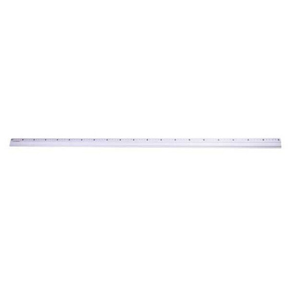 Q-CONNECT Aluminum metal ruler 100 cm