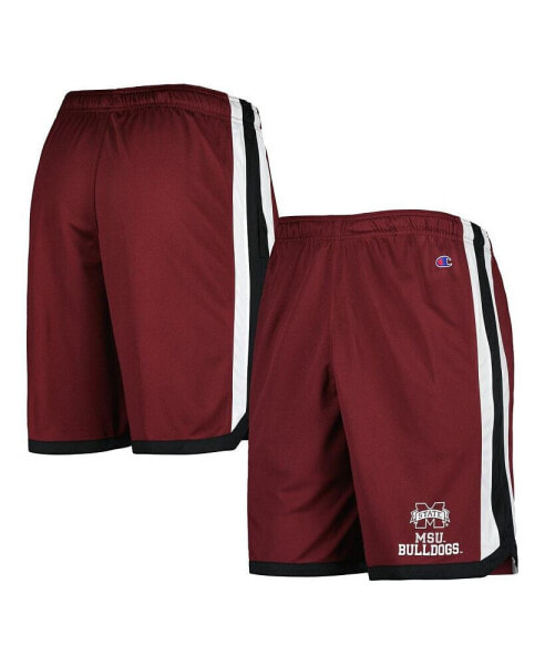 Men's Maroon Mississippi State Bulldogs Basketball Shorts