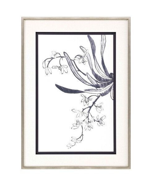 Ink Wash Orchid Wall Art