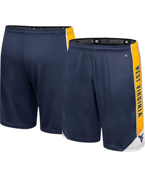 Men's Navy West Virginia Mountaineers Haller Shorts
