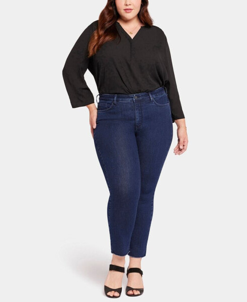 Plus Size Sheri Slim Ankle Jeans