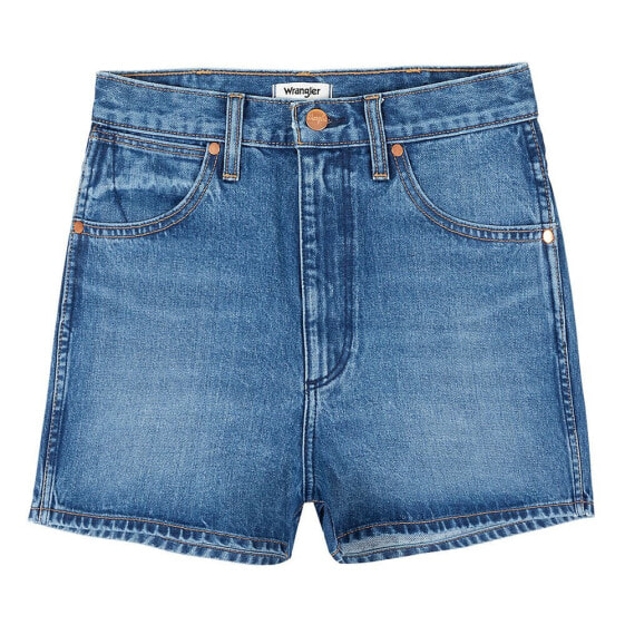 WRANGLER W25J7316O Festival Regular Fit denim shorts