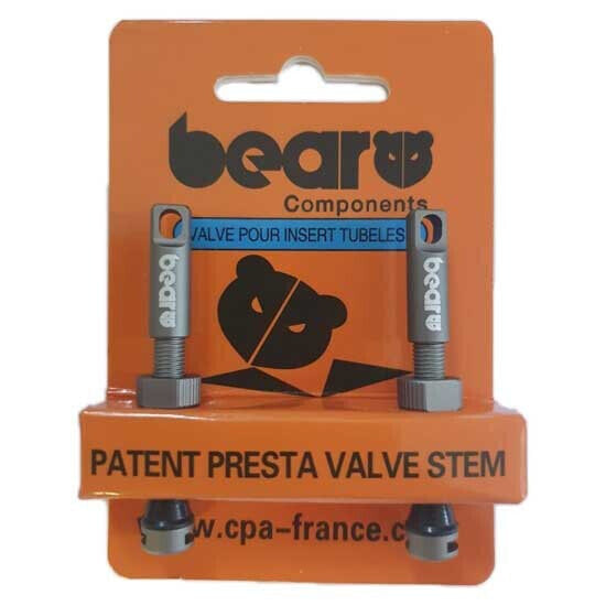 BEAR Presta Tubeless Valves 2 Units