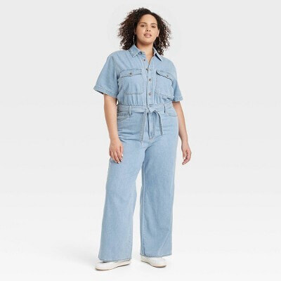 Women's Short Sleeve Jumpsuit - Universal Thread