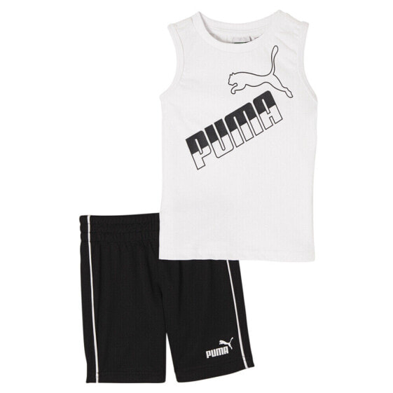 Футболка и шорты для малышей Puma 2 Piece Set 4T Casual Tops 858113-01