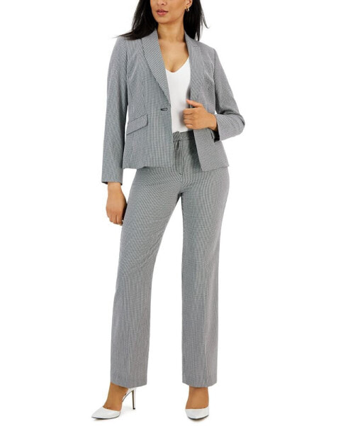 Костюм Le Suit с блейзером на одну пуговицу и брюками со средней посадкой прямого кроя, регулярные и петит размеры