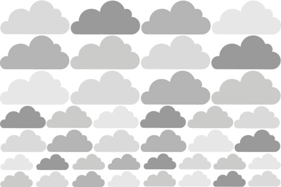 40 Wolken Grau Set