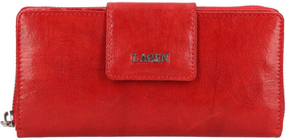 Кошелек Lagen LG-2162 RED Leather