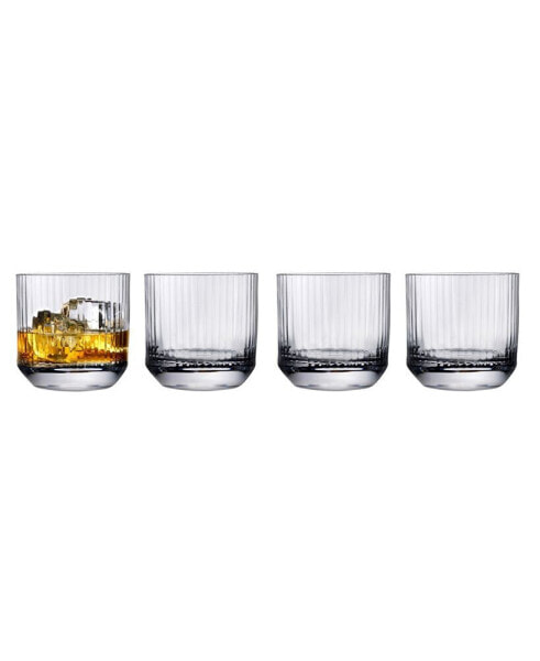 Big Top 9.25 oz. Whiskey Double Old Fashioned Glasses, Set of 4