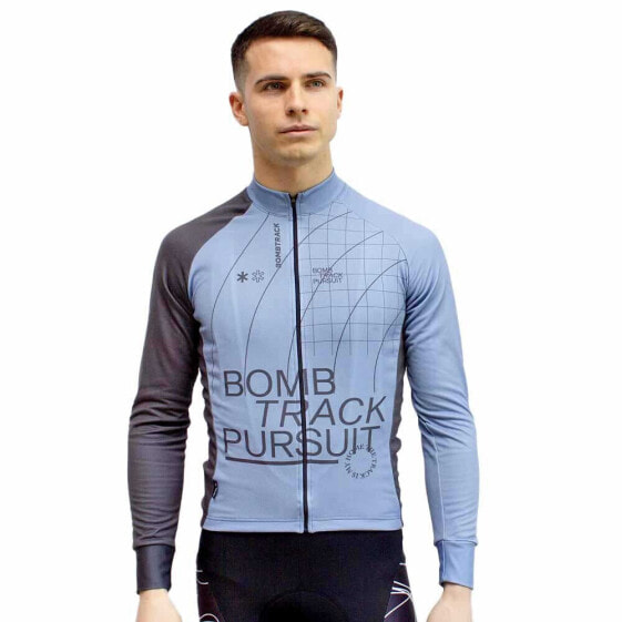 BOMBTRACK Grids And Guides long sleeve jersey