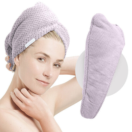 Quick drying hair towel WrapSha Purple
