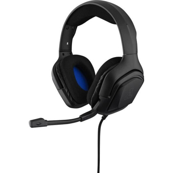 DAS G-LAB Korp Cobalt Gaming Headset Kompatibel mit PC, PS4, XboxOne - Schwarz