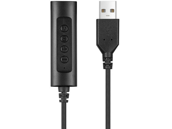 SANDBERG Headset USB Controller 1.5m - Black