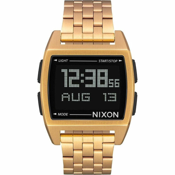 Мужские часы Nixon A1107-502 Чёрный Золото