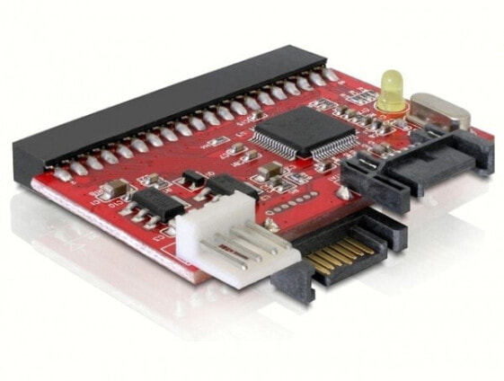 Delock Converter IDE >SATA / SATA>IDE - IDE - Black - Wired