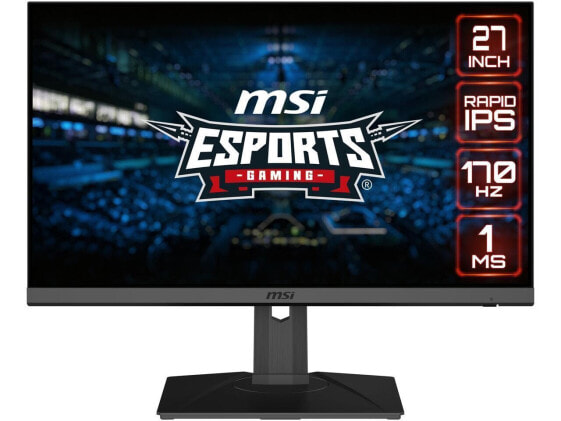 Монитор для геймеров MSI 27" 170 Гц Rapid IPS QHD G-Sync Compatible 2560 x 1440