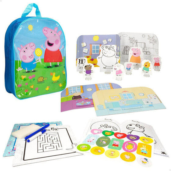 K3YRIDERS Peppa Pig Children´S Backpack With Accessories To Play And Color