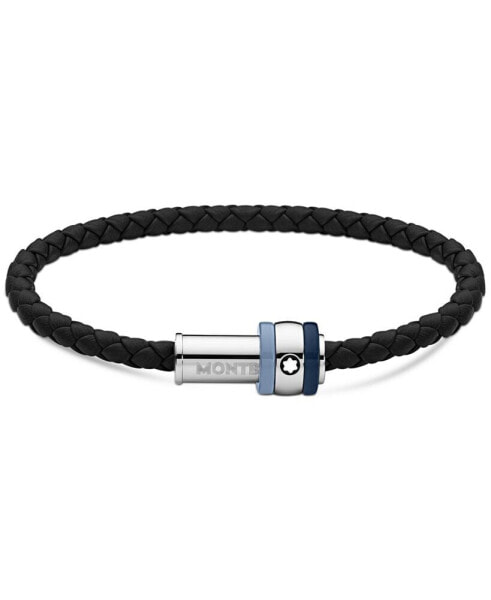 Men's 1858 Braided Leather Bracelet