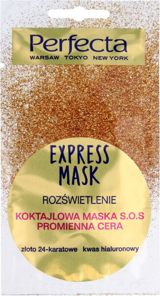 Perfecta Express Mask Koktajlowa Maska S.O.S rozświetlająca 8ml