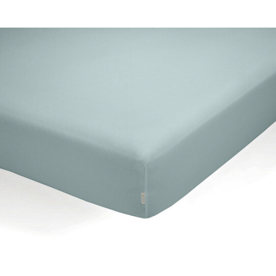 Fitted bottom sheet Alexandra House Living QUTUN Light Blue 105 x 200 cm