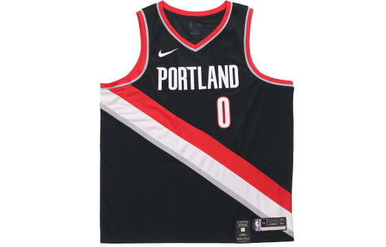 Баскетбольная майка Nike NBA Damian Lillard Icon Edition Swingman Jersey SW 864505-010